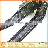 African Trimming Laces Black Fabric Lace For Suit Dress thumbnail-2