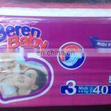 Popular High Quality A Grade Disposable Wholesale Baby Diaper in Turkey thumbnail-3