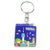Wholesale Custom Bulk Newest Soft Enamel Heart Metal Classic Car Keychains thumbnail-3