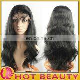 26" Long size Indian virgin hair front lace wig