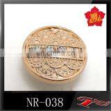 NR038 New Metal Round Jeans Button