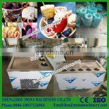 Alibaba high output comercial double flat pan fried ice machine/electric fruit ice cream maker/ice cream making machine