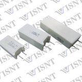 Vertical style 7W cement fixed power resistor