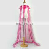 2019 Hot Sale Hot Pink Snowflake Capes Beautiful Girls Cape Dress Cape For Evening Dress Of Chiffon thumbnail-1