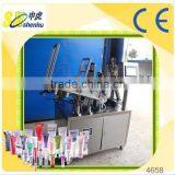 Machinery of HTGF-50 Semi-automatic Toothpaste Tube Filling and Sealing Machine thumbnail-1