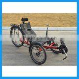 Leisure Three Wheel Recumbent Trike With 20 Inch Wheels thumbnail-6