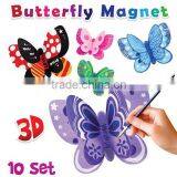 Paper Butterfly Magnet 10 Pack
