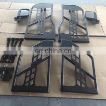 Steel Tube Doors With Side View Mirror for 2007-2018 Jeep Wrangler JK 4 Door/2 Door thumbnail-4
