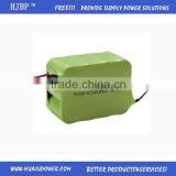 3.6V D size nimh rechargeable battery pack 1600MAH or customized