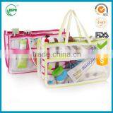 China of Clear Plastic Pvc Cosmetic Make up Toiletry Bag With Zipper thumbnail-3