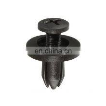 Car 6mm Hole Plastic Rivets Fastener Push Clip Black Auto Vehicle Door Trim Panel Retainer Fastener Clips For Toyota thumbnail-4