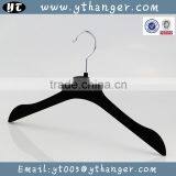 HA6986 Black Barande Hanger With Gold Logo Velvet Flocking Coat Hanger Supplier's Choice thumbnail-5