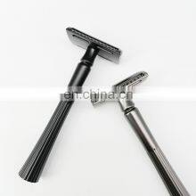 Good Quality Mens Straight Metal Stainless Steel Women Double Edge Shaving Safety Razor thumbnail-5
