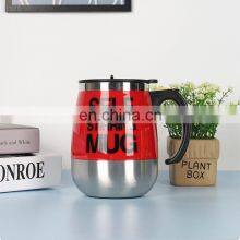 Customized Heating Hot Portable Electric Drinking Automatic Self Stirring Coffee Mug Cup thumbnail-4