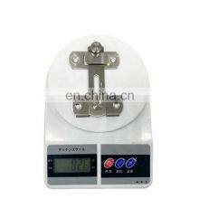 90 Degree Stainless Steel Security Keyless Hotel Black Sliding Door Handle Lock Gate Latch System Hardware thumbnail-5