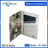 New Arrived 5 Inch Lcd Video Brochure Promotional Gift Card thumbnail-6