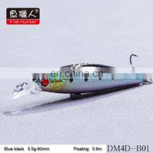 Hot Selling Hard Bait Saltwater Lifelike Joint Bait Swimbait Fish Hunter DM4D 60MM Fishing Lures thumbnail-2