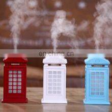 GXZ-DHT-1 Telephone Booth Humidifier Ultrasonic 280ml Mini Humidifier With 7 Colors Light for Home Class Office thumbnail-2