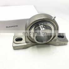 50x203x54 anti-rusty stainless steel block bearing  S-UC210D1 + P210D1 S-UCP210D1 UCP210 SSUCP210 SUCP210 bearing