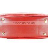 New Style Maroon pu Leather Ladies Handbag thumbnail-2