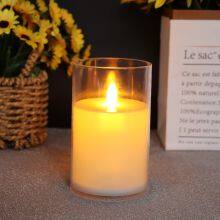 Custom Logo Available: Multi-Size 7.5cm Dia LED Flameless Electric Tealight Candle (10-20cm Ht). Factory Price, Bulk for Event/Hotel/Christmas Decor thumbnail-5