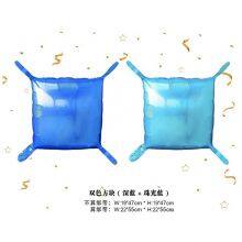 Colorful Square Foil Balloon Backdrops - Double-Sided for Malls & Parties, Background Wall Decor thumbnail-2