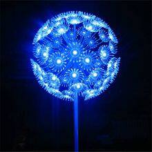 Led Umbrella-shaped Dandelion Lights, Landscape Lawn Lights for Gardens, Fiber Optic Reed Landscape Lights for Outdoor Squares and Courtyards thumbnail-4