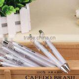 White Mechanical Pencil 0.5mm With Frosted Penhoder for Office thumbnail-2