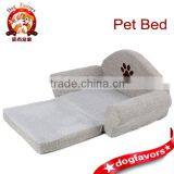 Soft Warm Pet Cat Bed Pet Nest Luxury Dog Nest, Paw Design Pet Bed Dog Sofa Puppy Cat Cushion Blanket Soft Sofa Bed Pet Supplie thumbnail-1