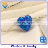 JL Hign Quality Heart Opals Necklace For Wedding Dresses in Valentine's Day thumbnail-1