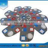 Silk Screen Printing PC Material Machine Sticker Die Cut Various Shape Label