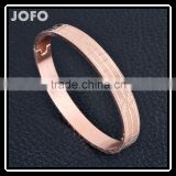 New Hot Sell Fine Jewelry Stainless Steel Star Pattern Cuff Bangle Women Men Bracelet SMJ0064