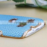 Super real leather case cover for Sumsung galaxy S3 I9300