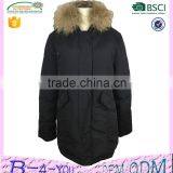 Walson Autumn and Winter Ladies Lamb Fur Collar Slim Short Jean Jacket Women Coat Women's Down Jacket thumbnail-3