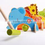100% Brand New Children's Wooden Intelligence Animal Croquet Toys thumbnail-2