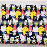 Polyester Cotton Canvas Fabric/hello Ketty Cartoon Printing Fabric