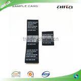 Garment Accessories Like Clothing Woven Polyester/satin Label Printed Wash Care Label Manufacturer thumbnail-4