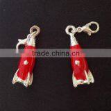 High Quality Gold Rocket Aircraft Airplane Charms