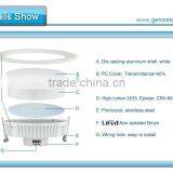 New High Quality 6000k Non-Dimmable Aluminum LED Ceiling Panel Down Light Energy Saving Ultra Thin and Bright thumbnail-4