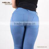 New Fashion Shaping Effect Women Custom Sublimation Jeans thumbnail-4