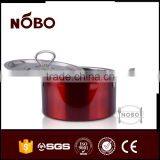 KOREA Style Stainless Steel Soup Pot 4 Pieces thumbnail-3