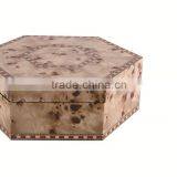 Wholesale Profesional Solid Wooden Decorative Storage Box