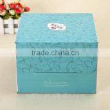 Custom Made Logo Folding Foldable Kraft White Takeaway Decorative Cupcake Box thumbnail-2