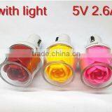 High Quality New Rose Car Charger -5V 2.6A