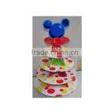 5 Tier Cake Stand Cardboard Tree Cake Display Shelves