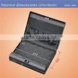 Wholesale- MD500 Micro Vault Digital Code Jewelry Car Handgun Pistol Portable Security Storage Steel Mini Safe Box / Gun Vault thumbnail-4