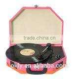 OKN-023 Factory Supply Best USB Vinyl Record Player With High Stereo Sound Quality thumbnail-1