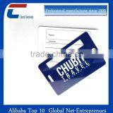 Strap Attached Hard Plastic Die Cut PVC Airplane Luggage Tag thumbnail-1