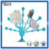 Interesting Peacock Name Card and Memo Card Holder, Office Desk Peacock Note Card Holder ID Card Holder thumbnail-1