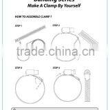Make Hose Clamp by Strap Clamp Stainless Steel Hose Clamps thumbnail-5